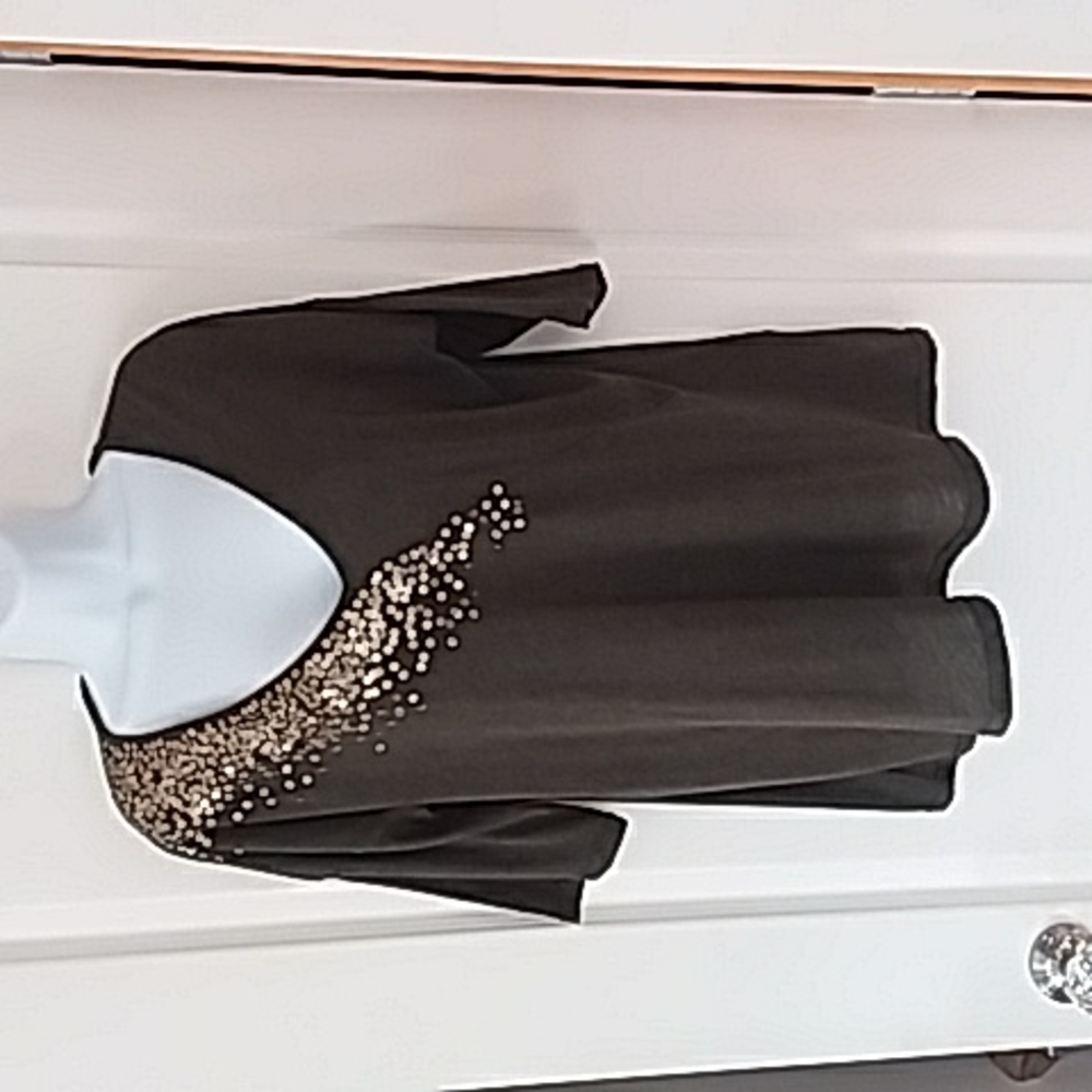 Calvin Klein jeans vneck sweater with sequins